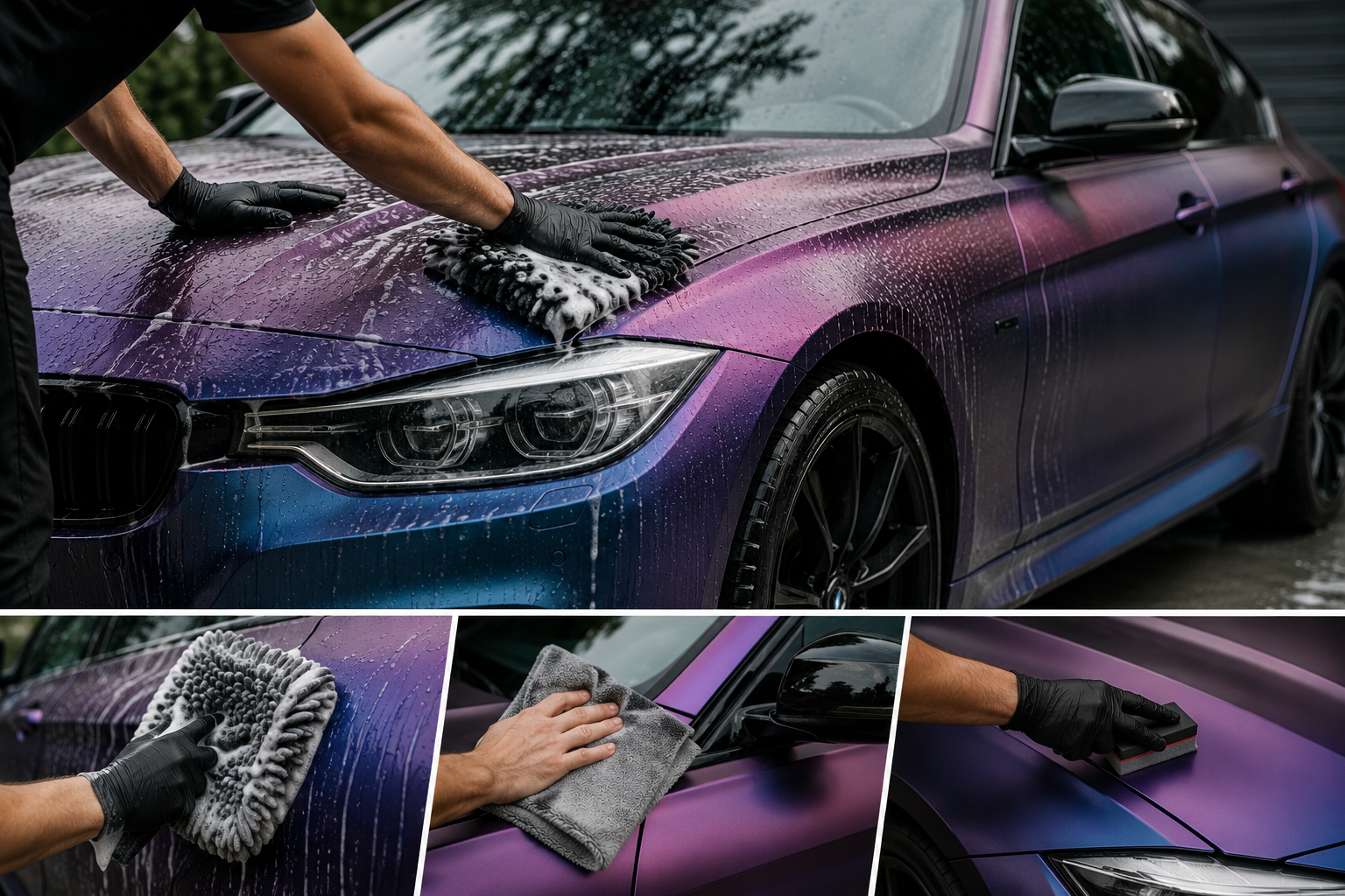 How to Wash and Maintain 3M Car Wraps & Custom Styling