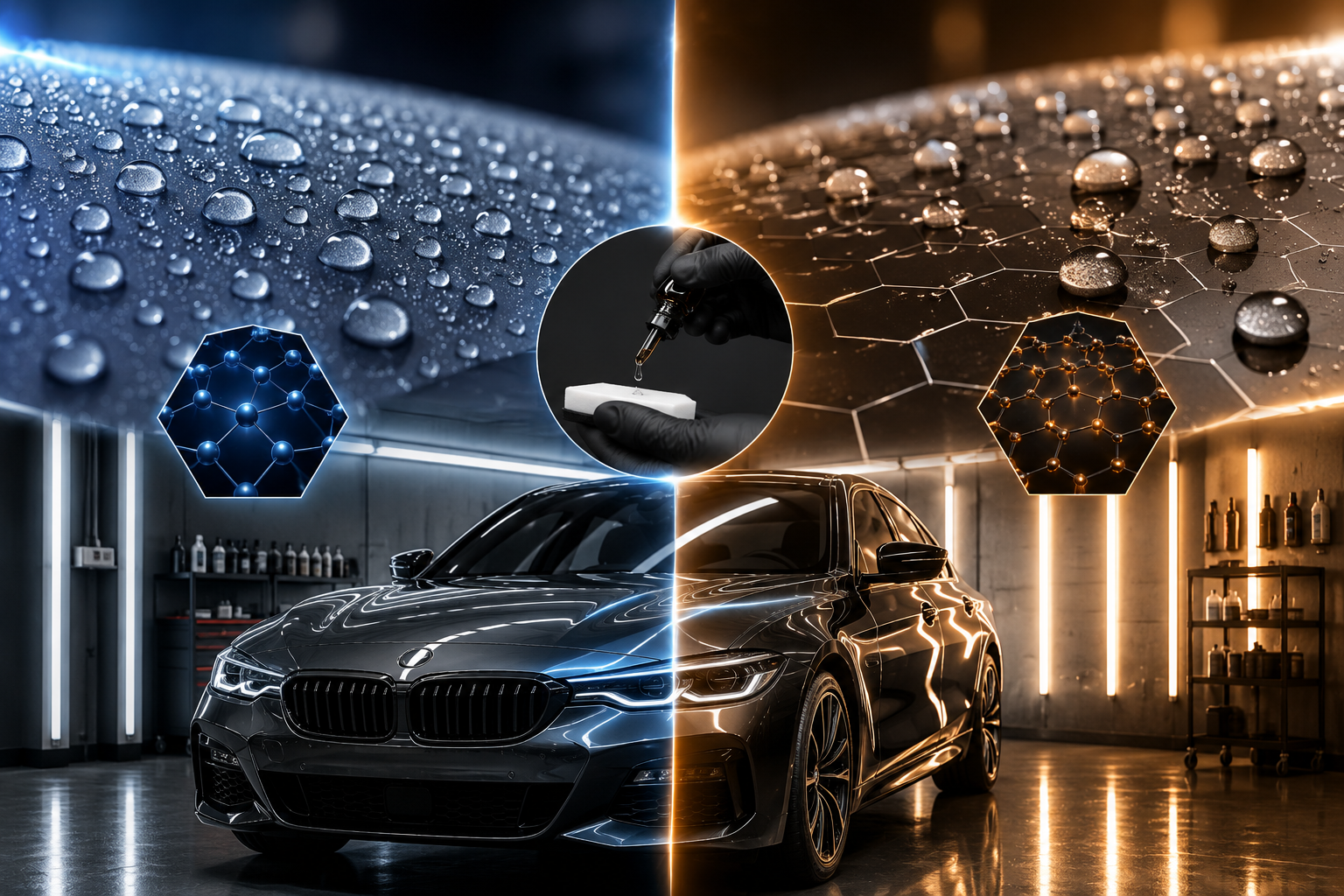 How Hydrophobic Car Coatings Help During Bangalore Rains: Ceramic vs Graphene